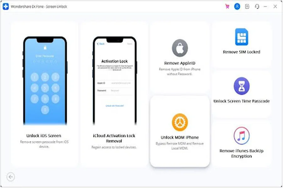 unlock mdm iphone feature 